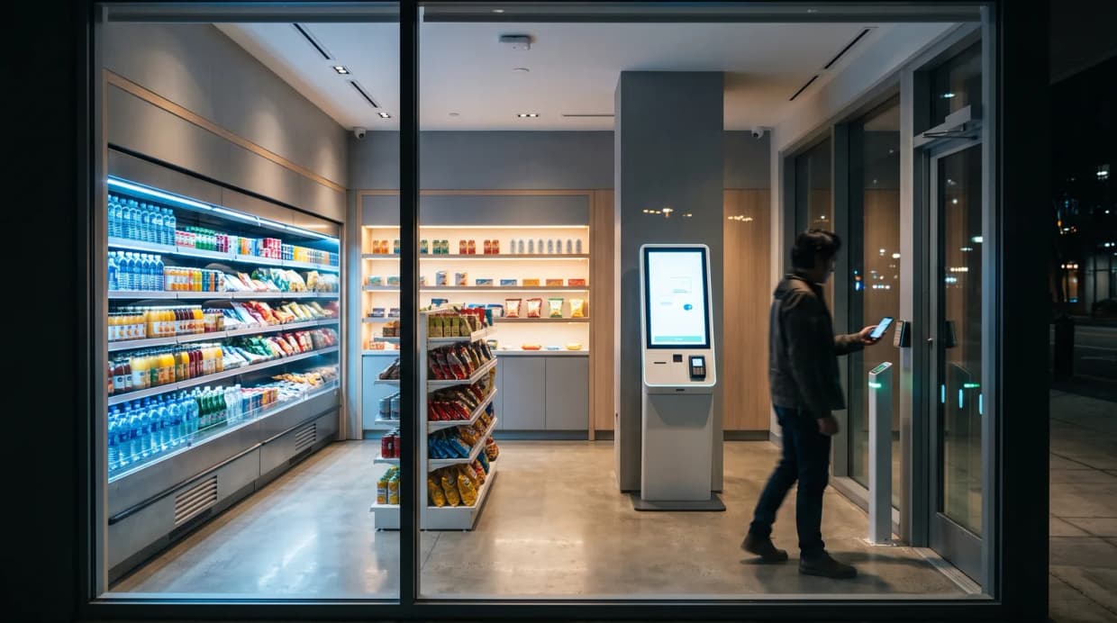 Staffless robotic store: 24/7 retail with zero checkout staff — Passive Income