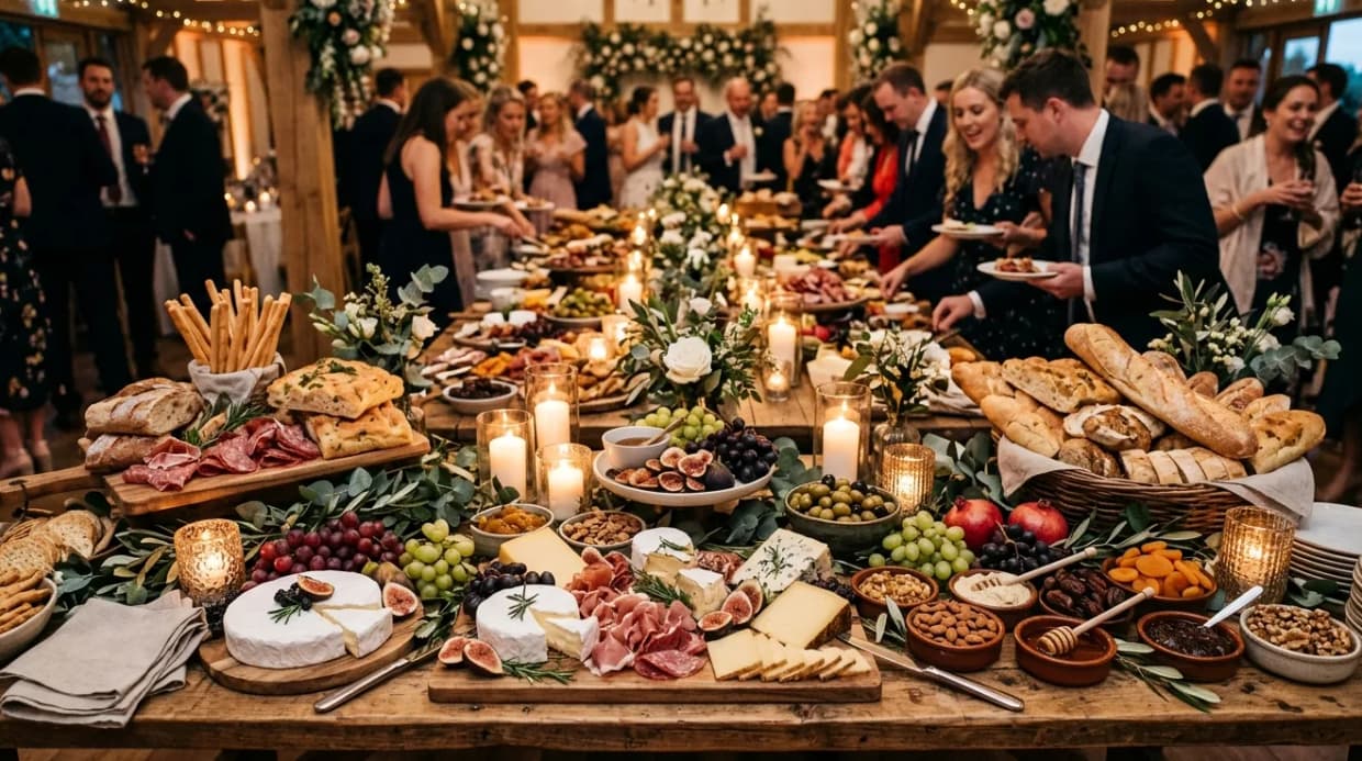Grazing stoly a charcuterie na akce: catering, který je zároveň dekorací — Podnikání