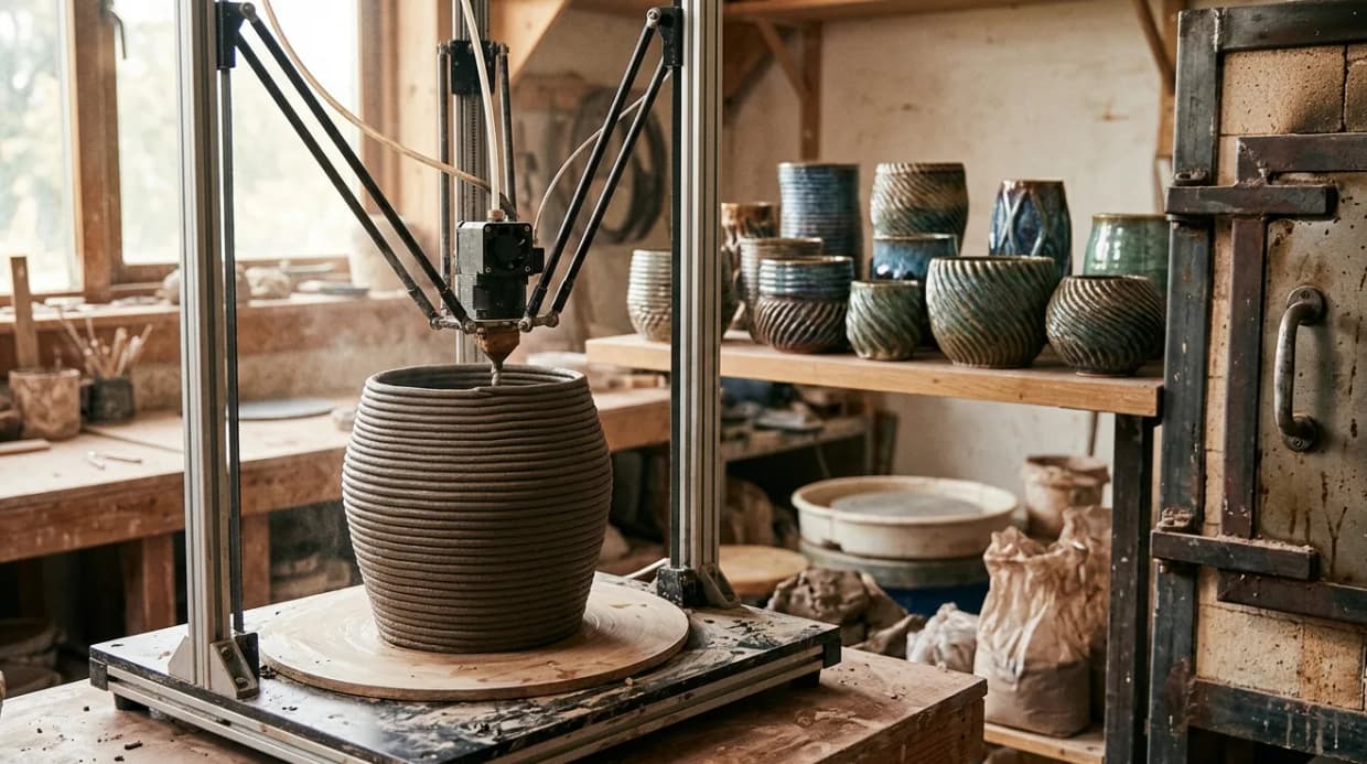 Printing in clay: the printer is step one, the kiln is the actual business — Entrepreneurship