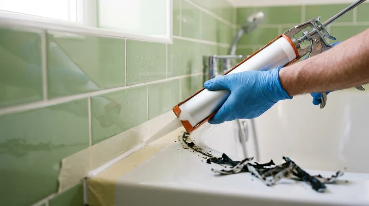 Obnova spár a silikonů v koupelně bez bourání: řemeslo je poznat, kdy to nestačí